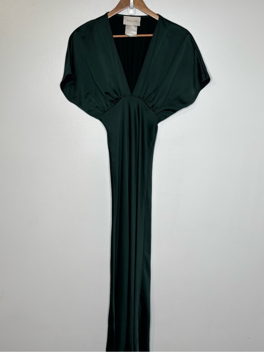 BHLDN Leila/Amelia Dress Womens Size 0 Dark Green - Picture 1 of 9